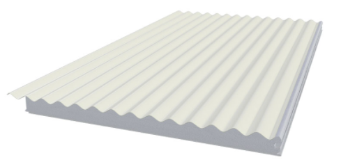 Insulated Corro Roof Panel a.k.a. Orb Panel or Corrugated Panel 